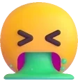 facevomiting emote for Discord