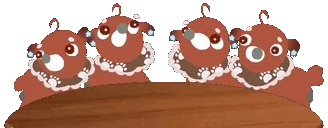 FalooWigglyMeeting emote for Discord