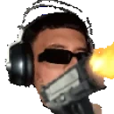 estebangun emote for Discord