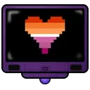 etymonLesbianPride emote for Discord