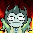 eunamiFire emote for Discord