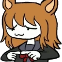 evilShy emote for Discord