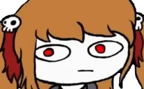 EvilWeirdStare emote for Discord