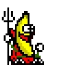 EvilBananaPbjPls emote for Discord