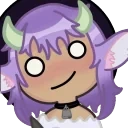 Evilcow emote for Discord