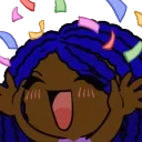 evilla7animatedcelebrate emote for Discord