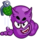 evil emote for Discord