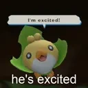 Exciddle emote for Discord