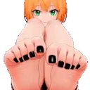 Feet emote for Discord