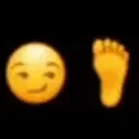 feetsmirk emote for Discord