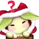 FestiveQuestion emote for Discord