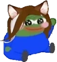 feralSitHey emote for Discord