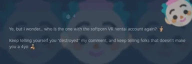 FelSteamClown emote for Discord