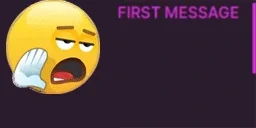 FirstTimeBlabbering emote for Discord