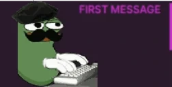 FirstTimeBavardage emote for Discord