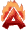 FieryA emote for Discord