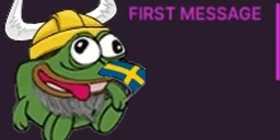 FirstTimeSwedish emote for Discord