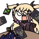 FischlTCGRage emote for Discord