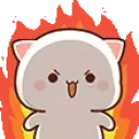 firecat emote for Discord