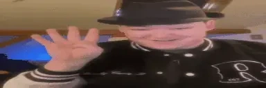 fingerdown animated emote for Discord, Twitch and Slack