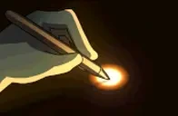 FireWriting emote for Discord