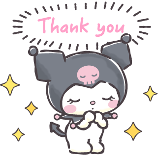 kuromithankyou emote for Discord