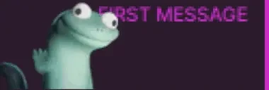 FirstTimeLizard emote for Discord