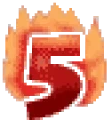 Fiery5 emote for Discord