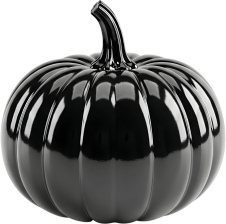 glossyblackpumpkin emote for Discord