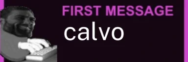 FirstTimeCalvo emote for Discord