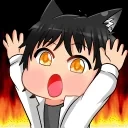 Fire emote for Discord