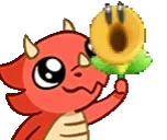 fifiFLOWERING emote for Discord