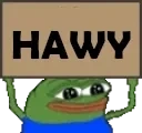 fanHawy emote for Discord