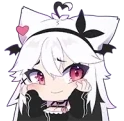 faeBlushy emote for Discord