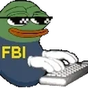 FBIChatting emote for Discord