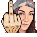 Fckbooghy emote for Discord