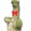 FestiveNessie emote for Discord