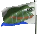 FeelsStrongFlag animated emote for Discord, Twitch and Slack