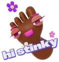 feetHi emote for Discord