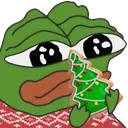 FeelsweakmanneedmoreXmasCookies emote for Discord