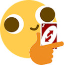derp_reverse emote for Discord