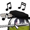fluteBlin emote for Discord