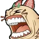 floppaLETSGO emote for Discord