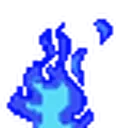 FLAMEBLUE animated emote for Discord, Twitch and Slack