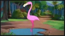 flamingoLeave emote for Discord