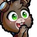 FloofyClap emote for Discord