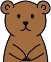 flowerbear emote for Discord
