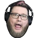 FluffOverreacts emote for Discord