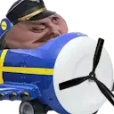 forsenGaAirlines emote for Discord