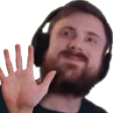 forsenWave emote for Discord